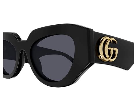 gucci gg1421s-001|Gucci GG1421S Rectangle Sunglasses .